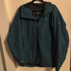Craghoppers phtalo green aquadry rain jacket